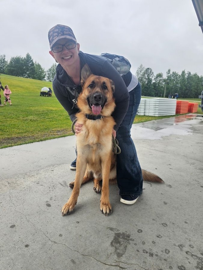 Tank, German Shepherd, photo from Nicole Hitt's Google review